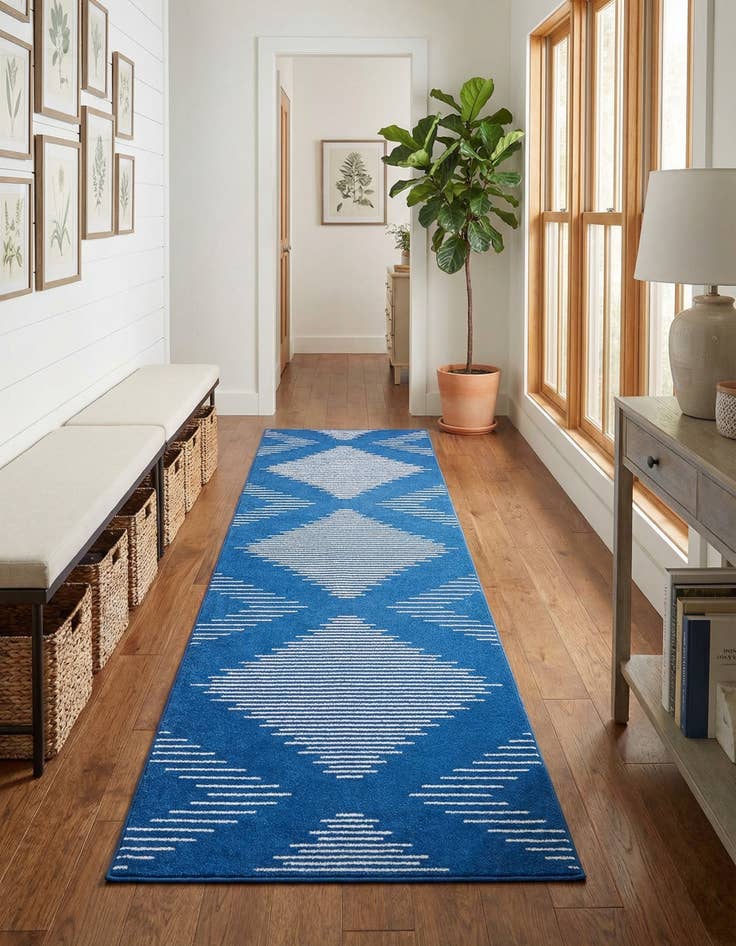 Detail image of 3' 3 x 12' Kai Runner Rug