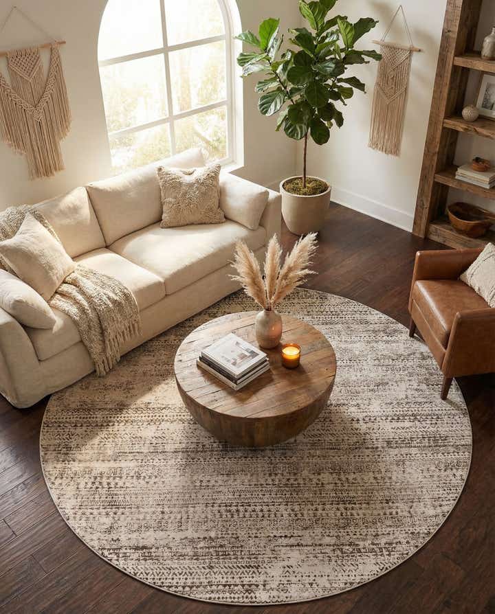 10' 8 x 10' 8 Hermitage Round Rug