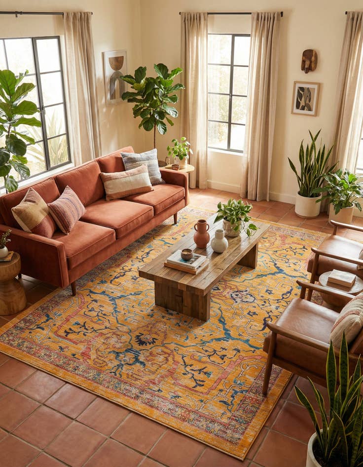 Detail image of 7' 10 x 11' Lola Rug