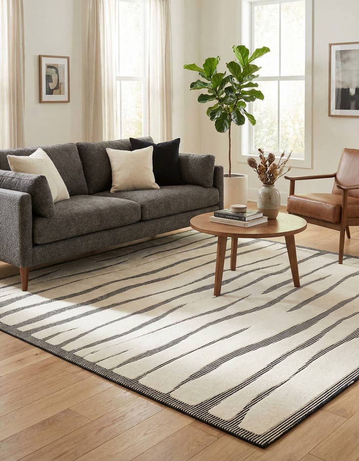 Detail image of 10' x 10' Prismatic Square Rug