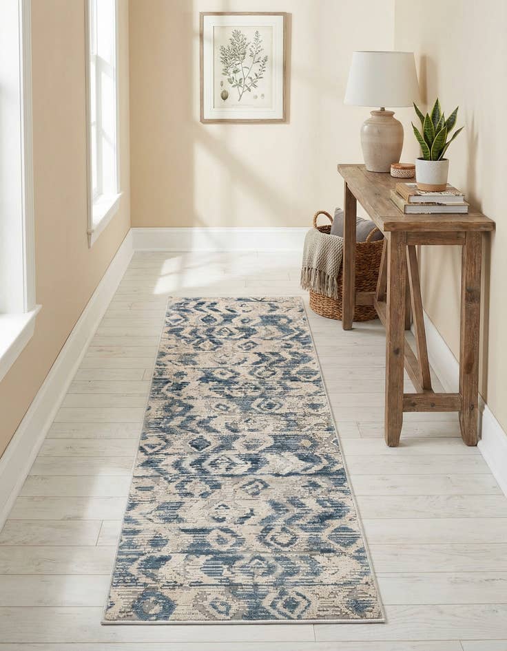 Detail image of 2' 2 x 6' Caspian Runner Rug