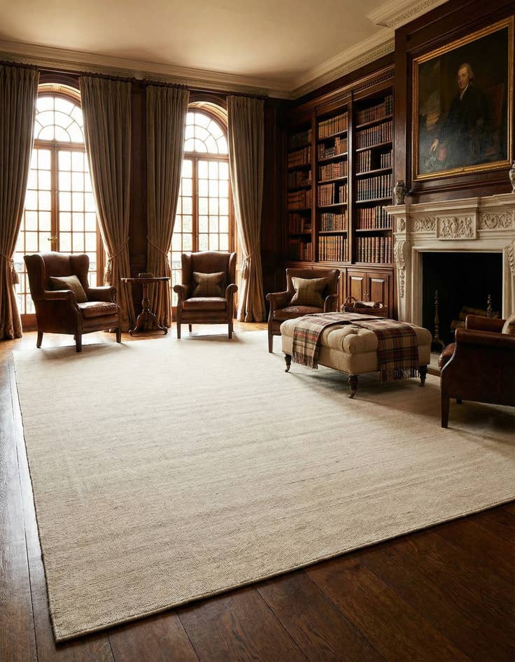 Detail image of 12' x 16' 1 Hand Woven Jill Zarin English Manor Wool Rug