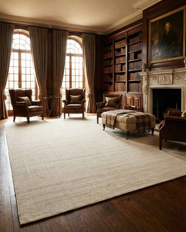 12' x 16' 1 Hand Woven Jill Zarin English Manor Wool Rug
