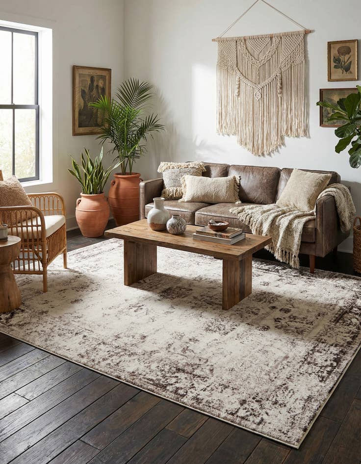 Detail image of 7' 10 x 10' Monte Carlo Rug