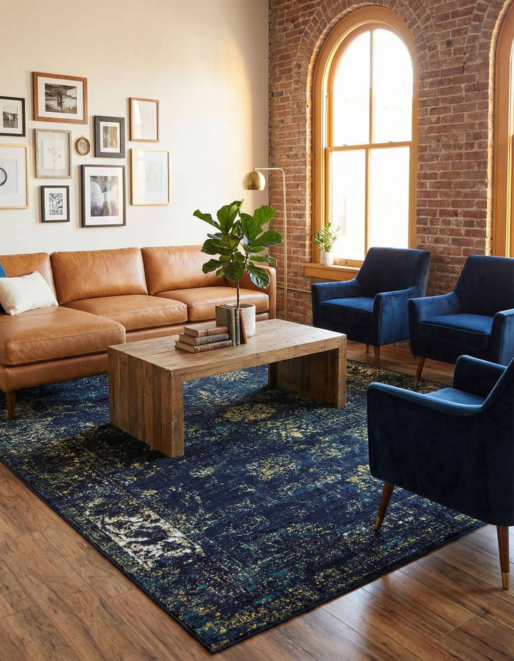 Detail image of 7' 10 x 10' Monte Carlo Rug