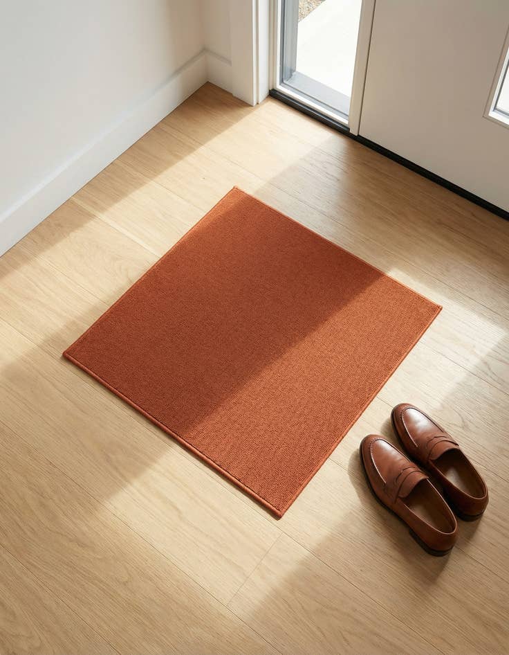 Detail image of 1' 4 x 1' 4 Everyday Solid Sample Rug