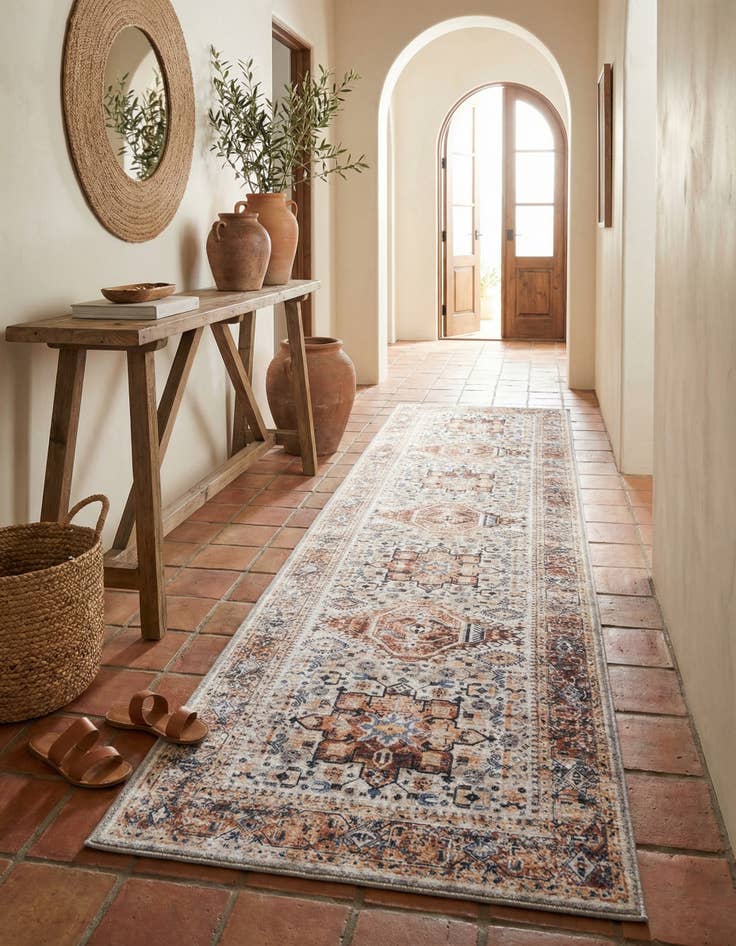 Detail image of 2' 7 x 13' 1 Washable Yara Runner Rug