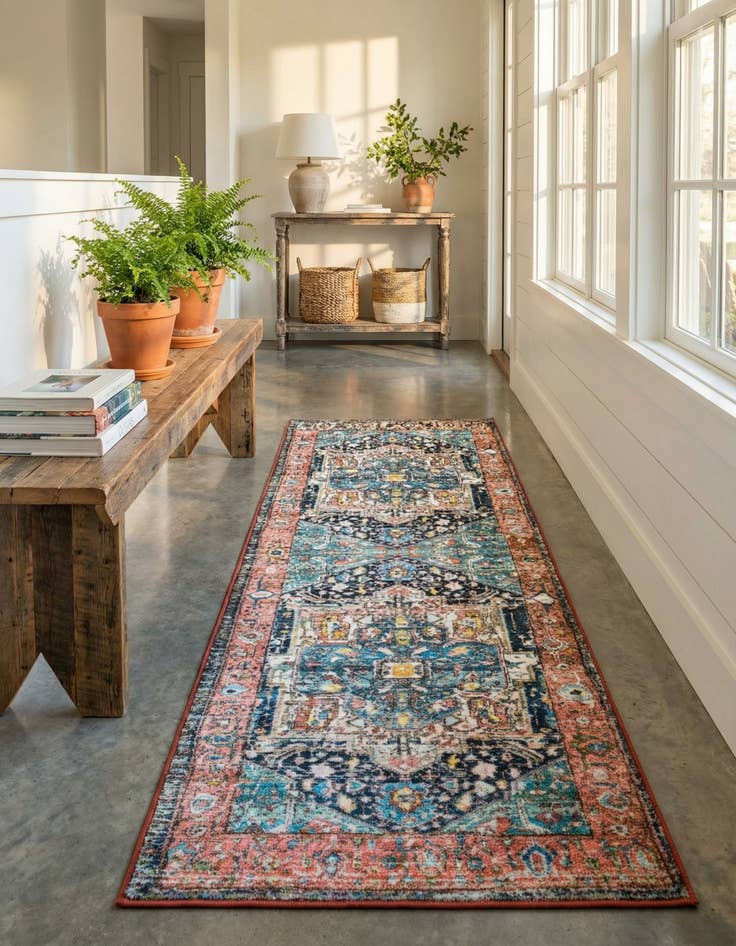 Detail image of 2' 2 x 10' Medina Runner Rug