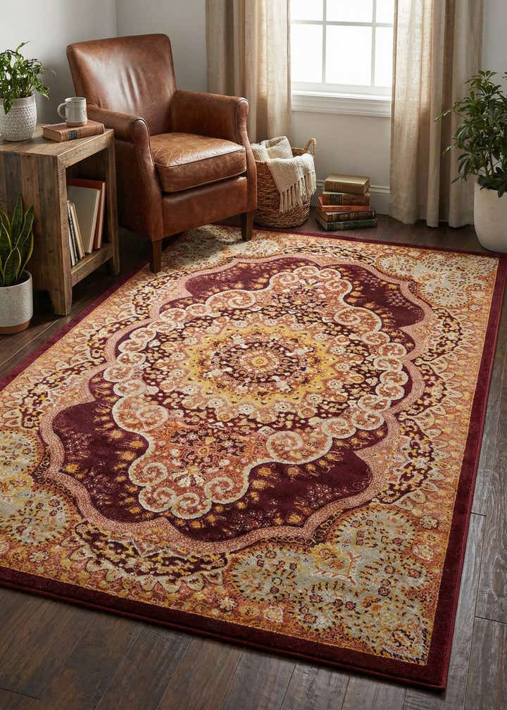 6' x 9' Kamala Washable Rug