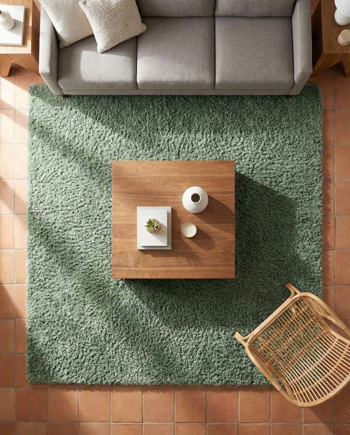 7' 10 x 7' 10 Zermatt Shag Square Rug