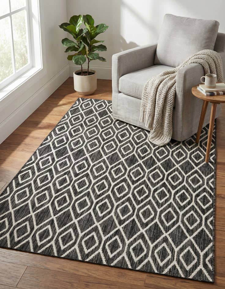 Detail image of 3' x 5' 3 Washable Jill Zarin Turks and Caicos Indoor / Outdoor Rug