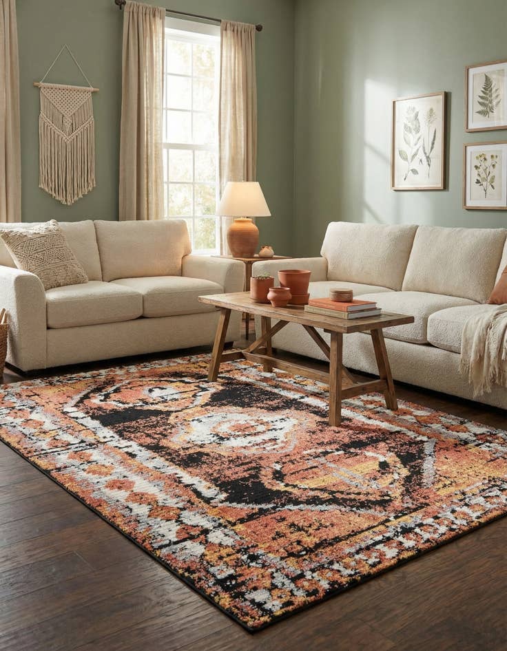 Detail image of 6' x 9' Tagine Rug