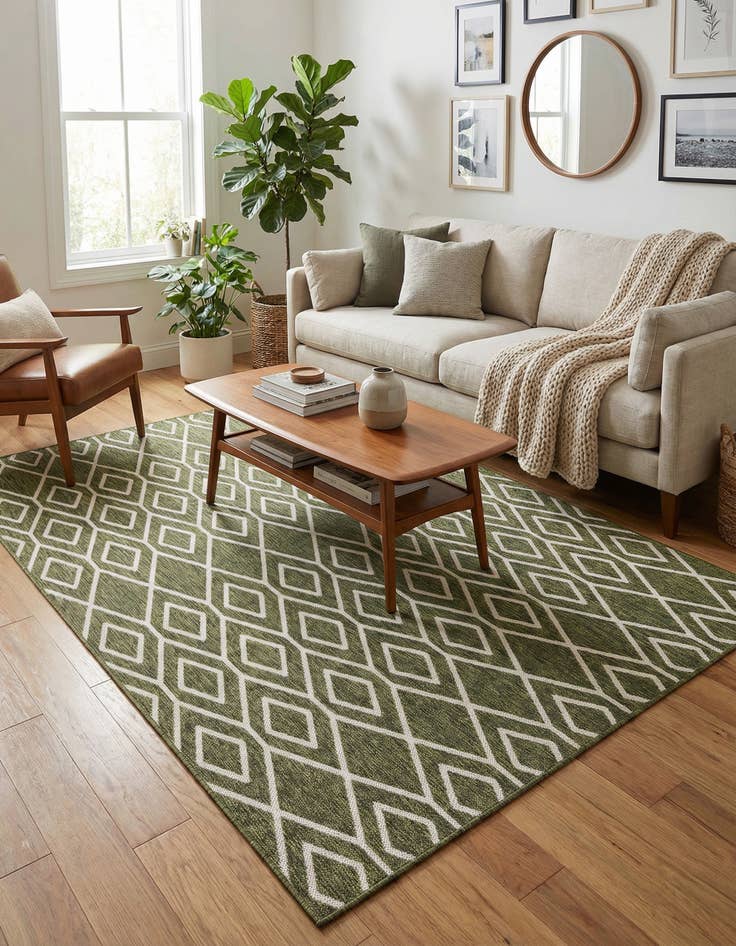 Detail image of 6' x 9'  Washable Jill Zarin Turks and Caicos Indoor / Outdoor Rug