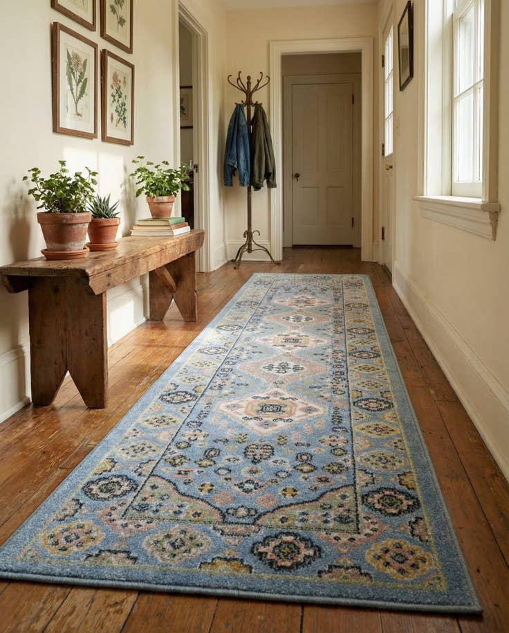 Detail image of 2' x 8' Kamala Washable Runner Rug