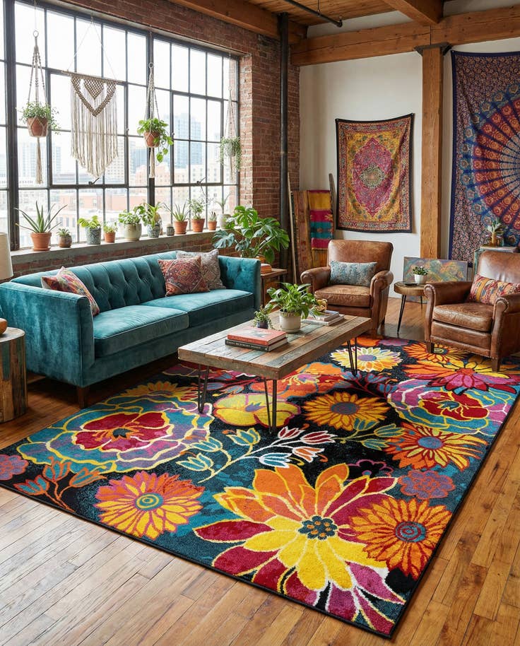 Detail image of 9' x 12' 2 Florence Rug