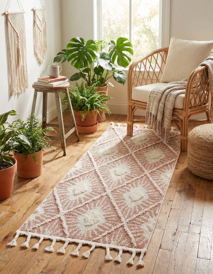 Detail image of 2' x 4' Boho Runner Rug