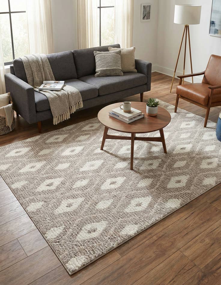 Detail image of 5' x 8' Sepia Rug