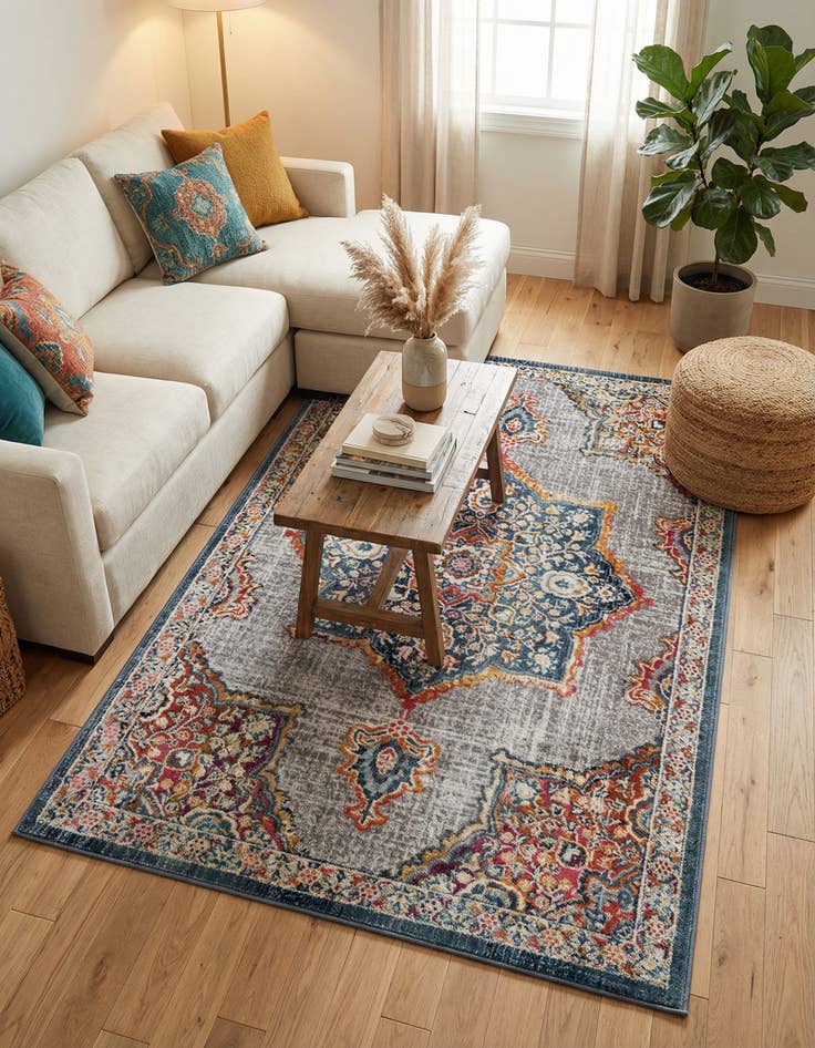 Detail image of 3' 7 x 5' 3 Budapest Rug