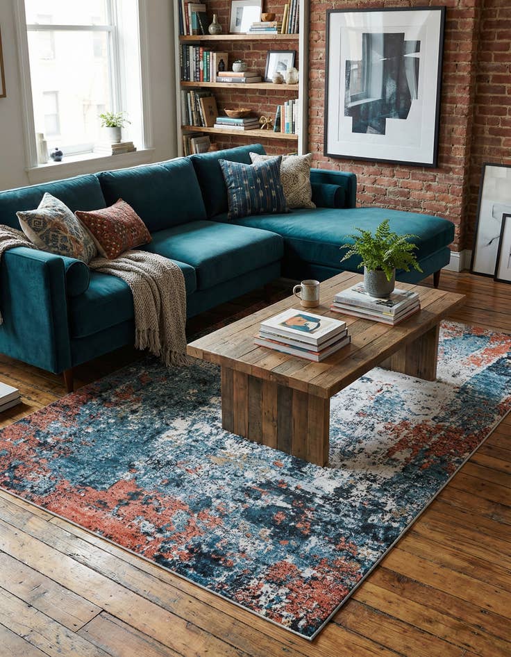 Detail image of 7' x 10' Leipzig Rug