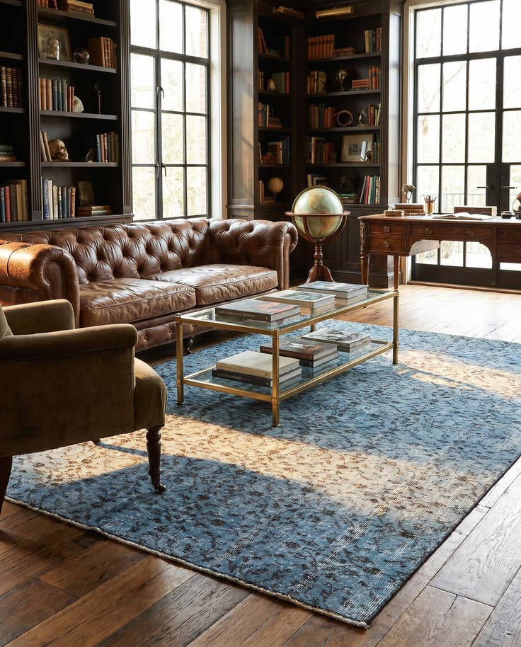 Detail image of 5' 1 x 8' 9 Ultra Vintage Wool Rug