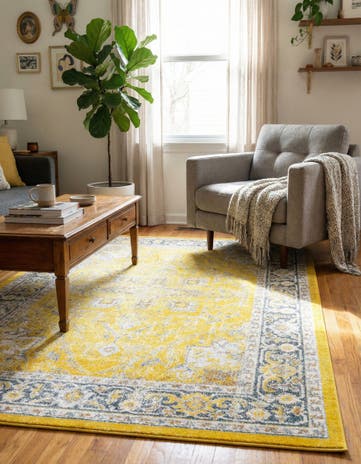 Yellow Santiago Rug
