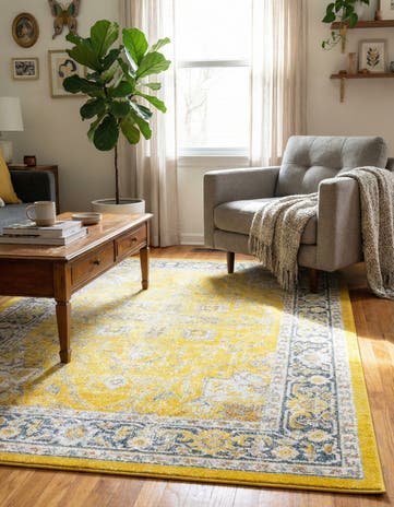Yellow Santiago Rug