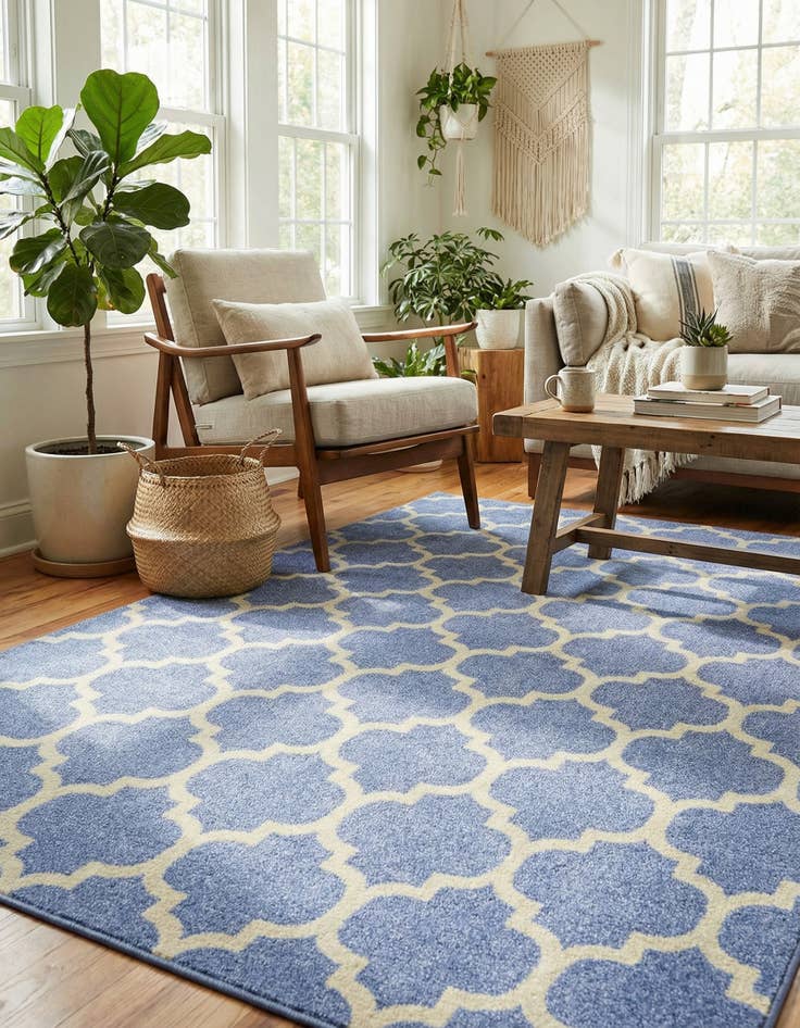 Detail image of 7' x 10' Lattice Rug