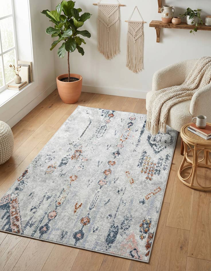 Detail image of 3' 3 x 5' 3 Kamala Washable Rug