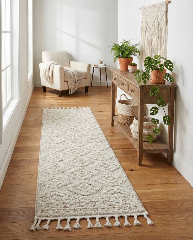 Detail image of 2' x 8' Boho Runner Rug