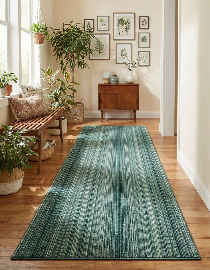 Detail image of  6' 3 x 16' Gemstone Runner Rug