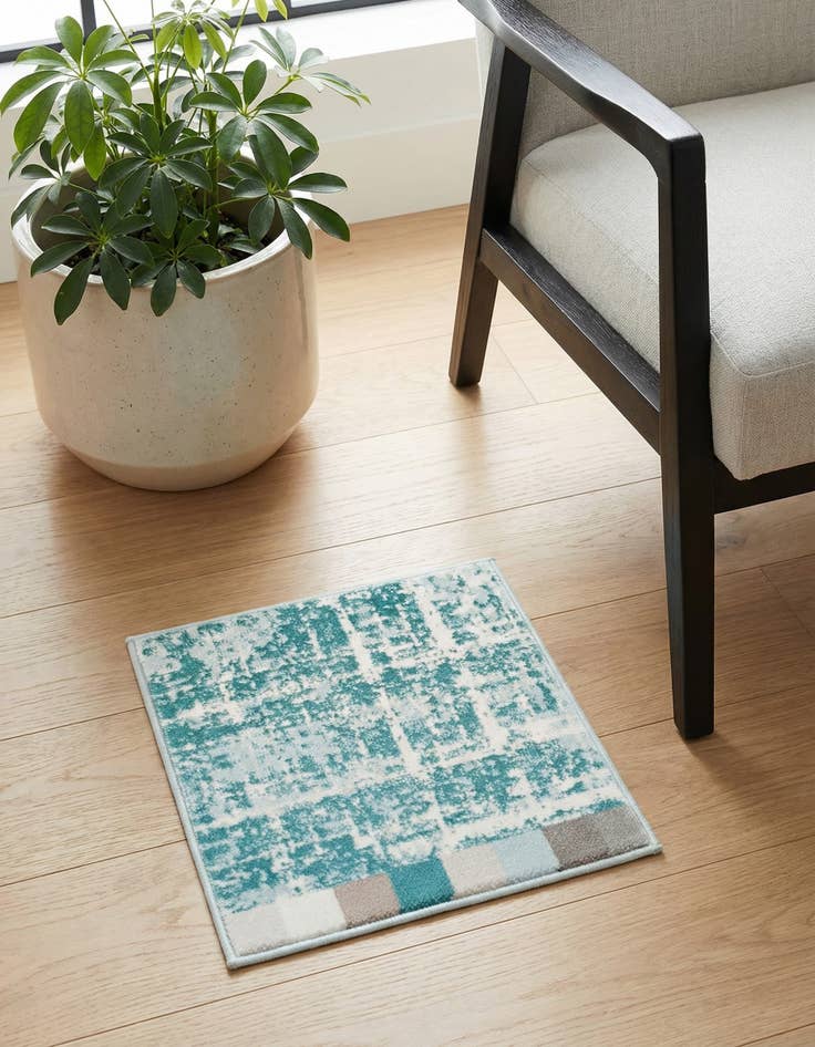 Detail image of Jill Zarin 1' 8 x 1' 8 Uptown Lexington Avenue Sample Rug