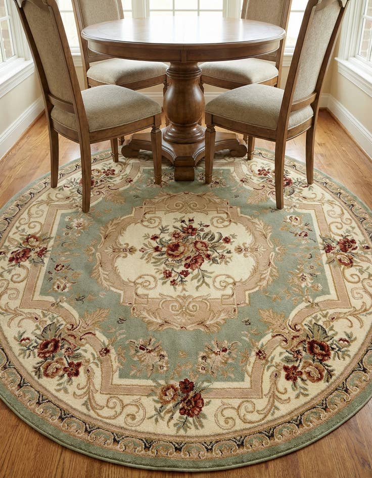 Detail image of 7' x 7' Chateau Round Rug