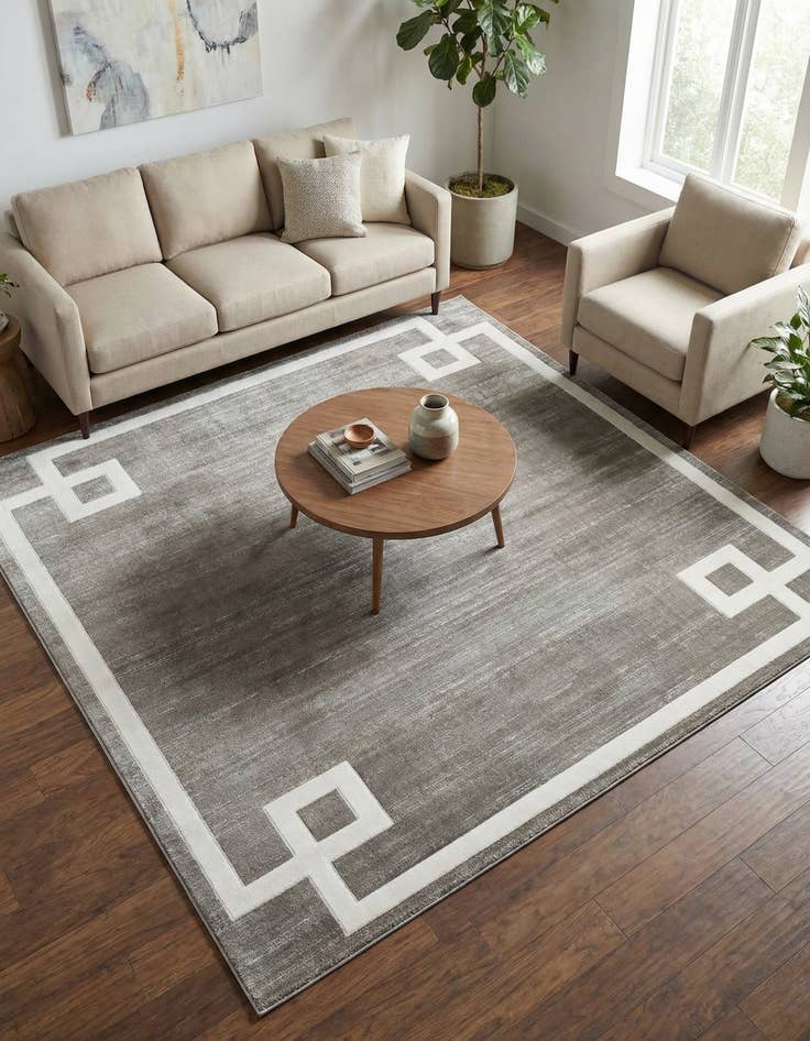 Detail image of 7' 10 x 7' 10 Uptown Lenox Hill Square Rug