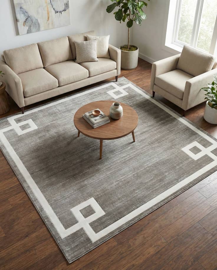 Detail image of 7' 10 x 7' 10 Uptown Lenox Hill Square Rug