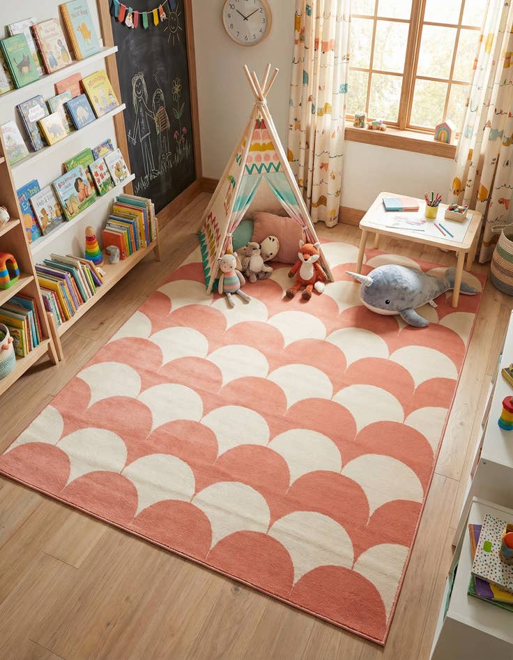 Detail image of 5' x 7' Whimsy Kids Rug