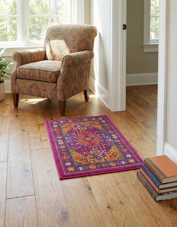 Fuchsia Calypso Rug