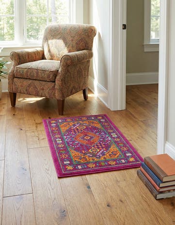 Fuchsia Calypso Rug