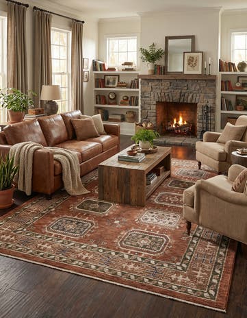 9' x 12' 6 Grand Tradition Rug