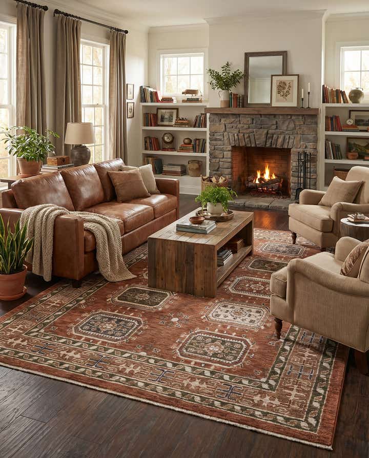 9' x 12' 6 Grand Tradition Rug