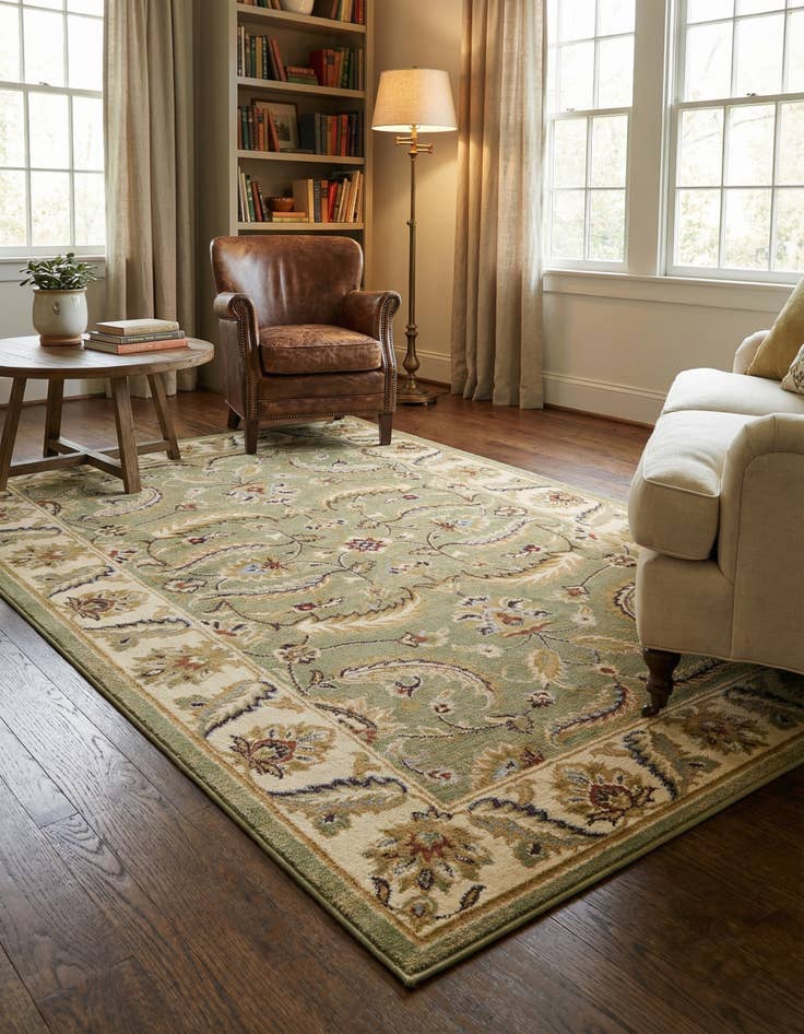 Detail image of 5' 3 x 8' Classic Agra Rug