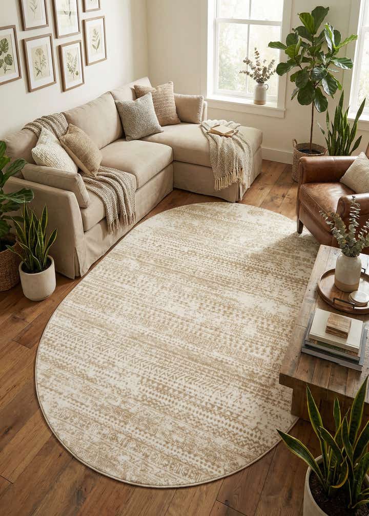 7' x 10' Hermitage Oval Rug