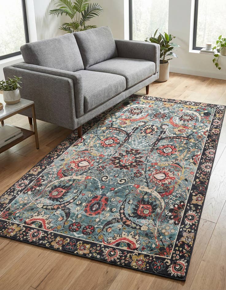 Detail image of 5' 1 x 8' Timeless Rug