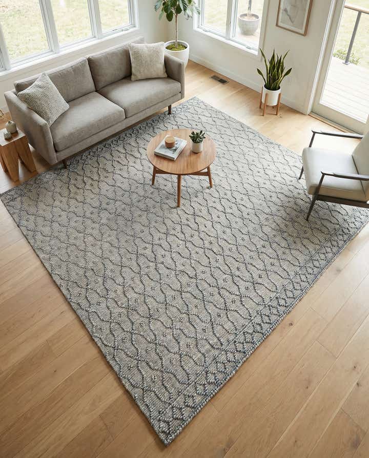 7' 10 x 7' 10 Hand Woven Larsa Jute Square Rug