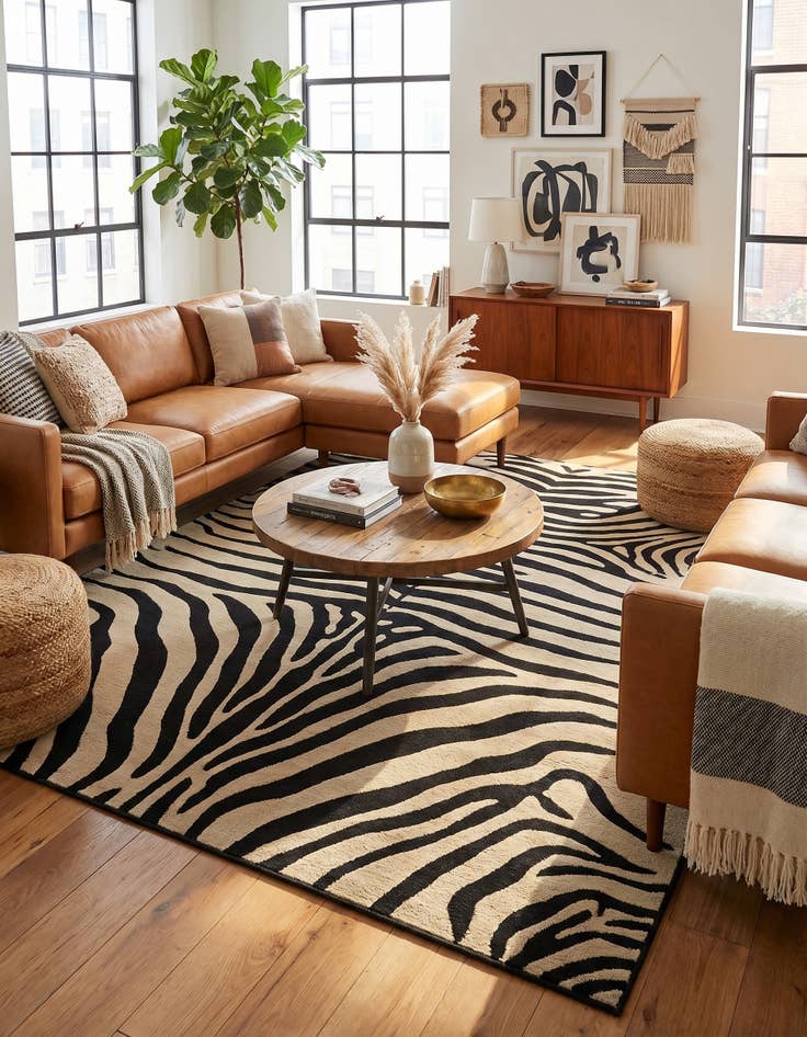 Detail image of 9' x 12' Safari Rug