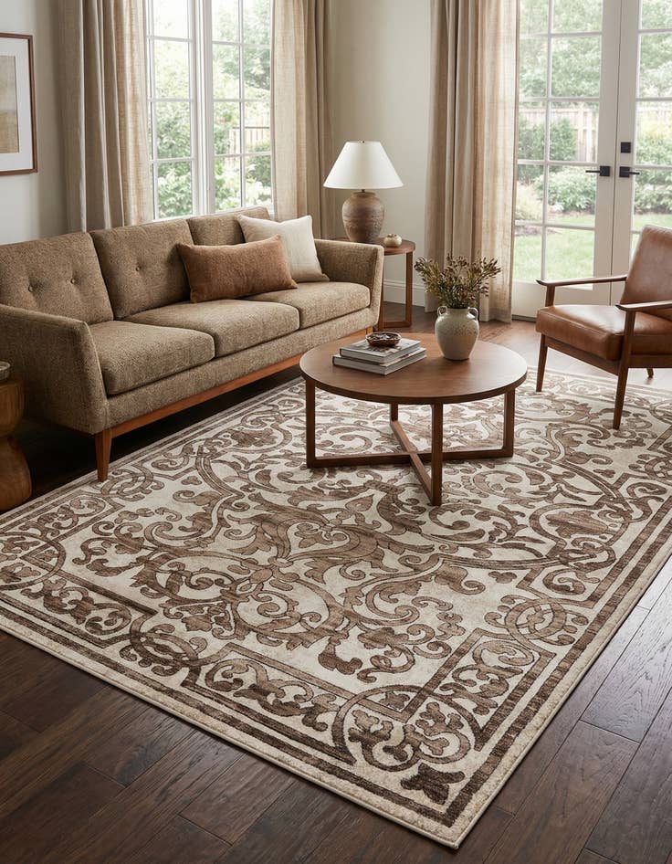 Detail image of 6' x 9' Hermitage Rug