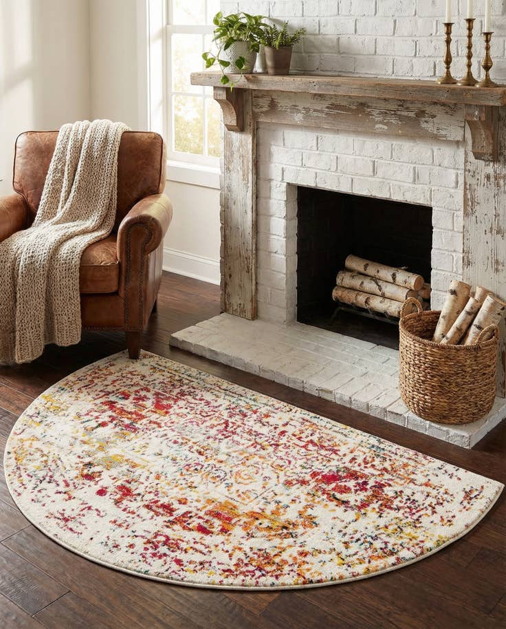 Detail image of 3' x 6' Arlington Hearth Rug