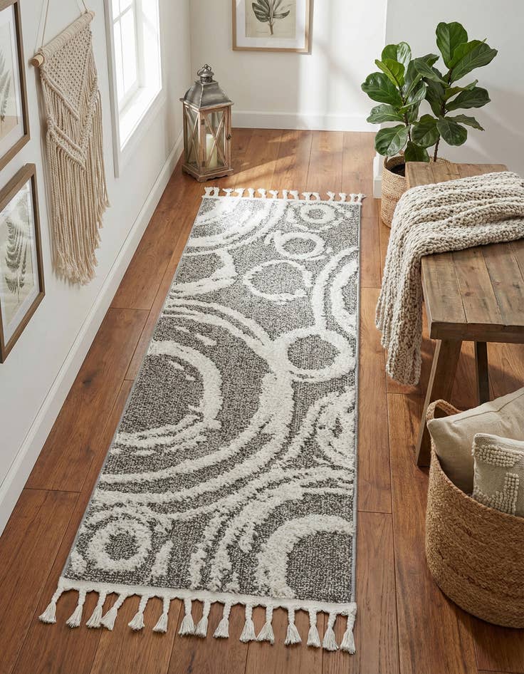 Detail image of 2' x 6' Boho Runner Rug