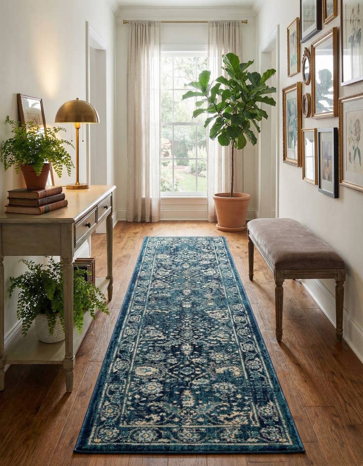 Detail image of 2' 7 x 10' Stockholm Runner Rug