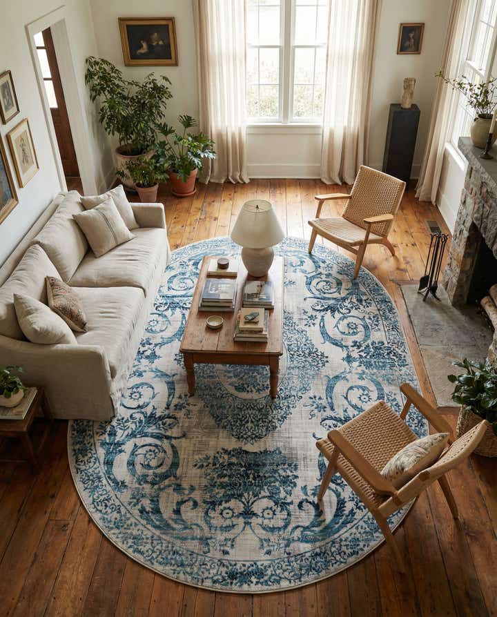 7' 10 x 10' Finsbury Oval Rug