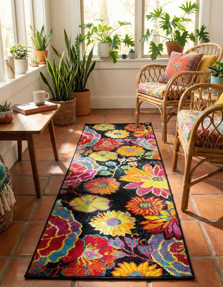 Detail image of 2' x 6' Tuscany Runner Rug